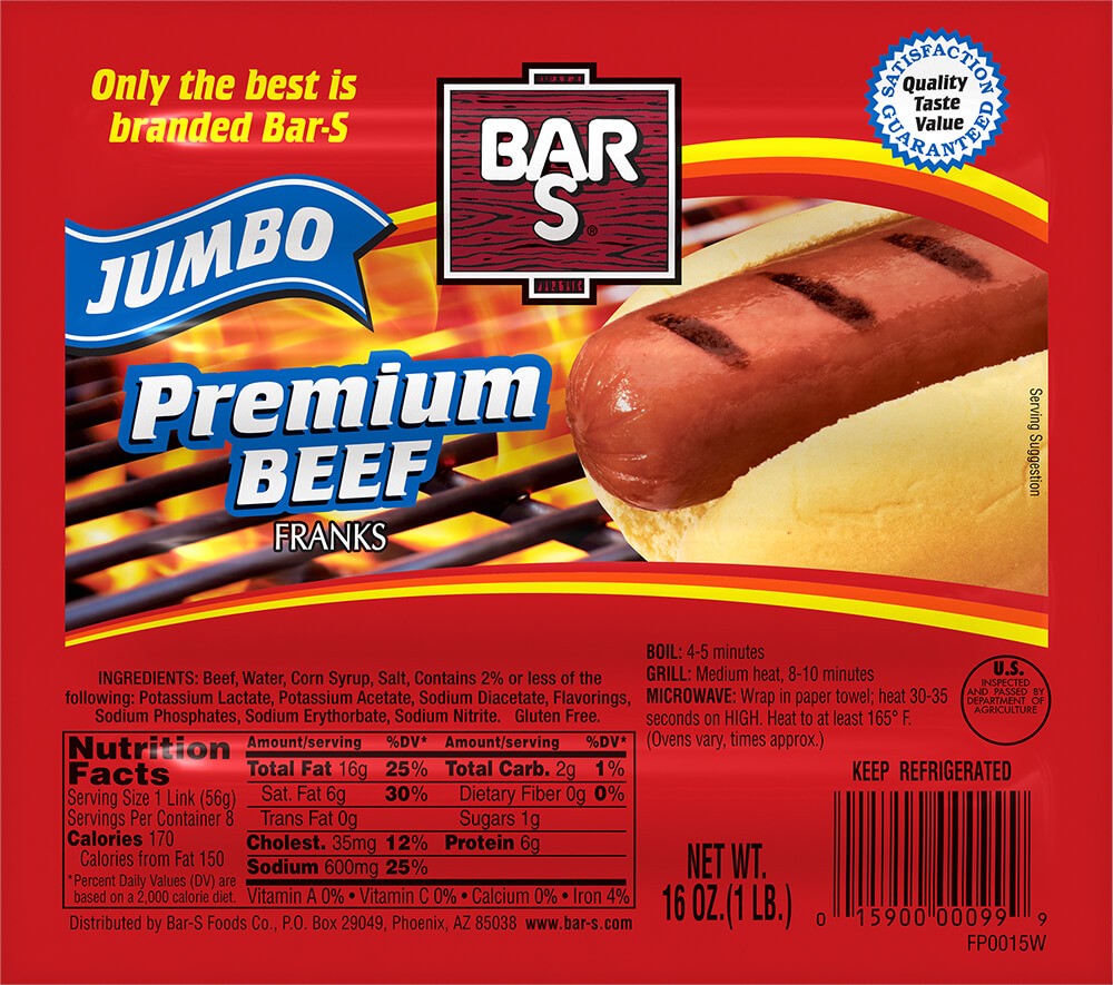 bar-s hot dogs bar-s hot dogs