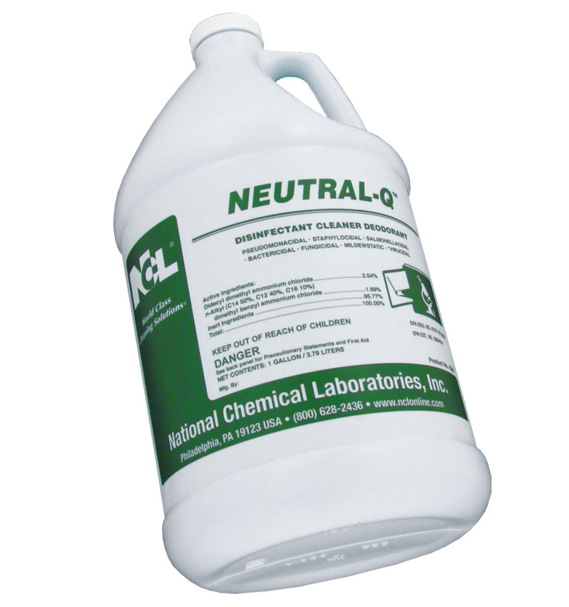 Disinfectant Cleaner and Deodorizer NeutralQ Sysco Bahamas Food