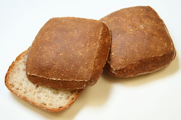 Ciabatta Wheat Bread  Bun Sliced
