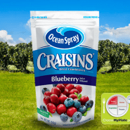 Craisins Dried Cranberries Blueberry Juice Infused