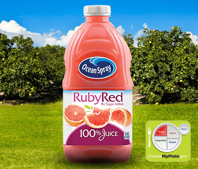 100% Juice Ruby Red Grapefruit Blend