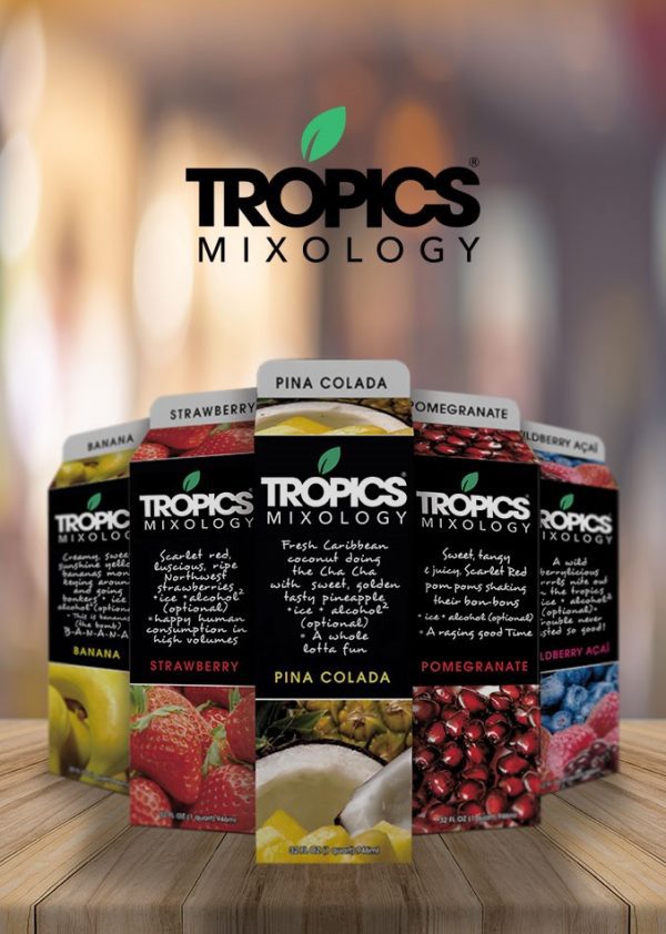 Tropics Mix Non Fat Yogurt