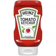 Ketchup,  Squeeze Bottle Upside Down Clear (Retail)
