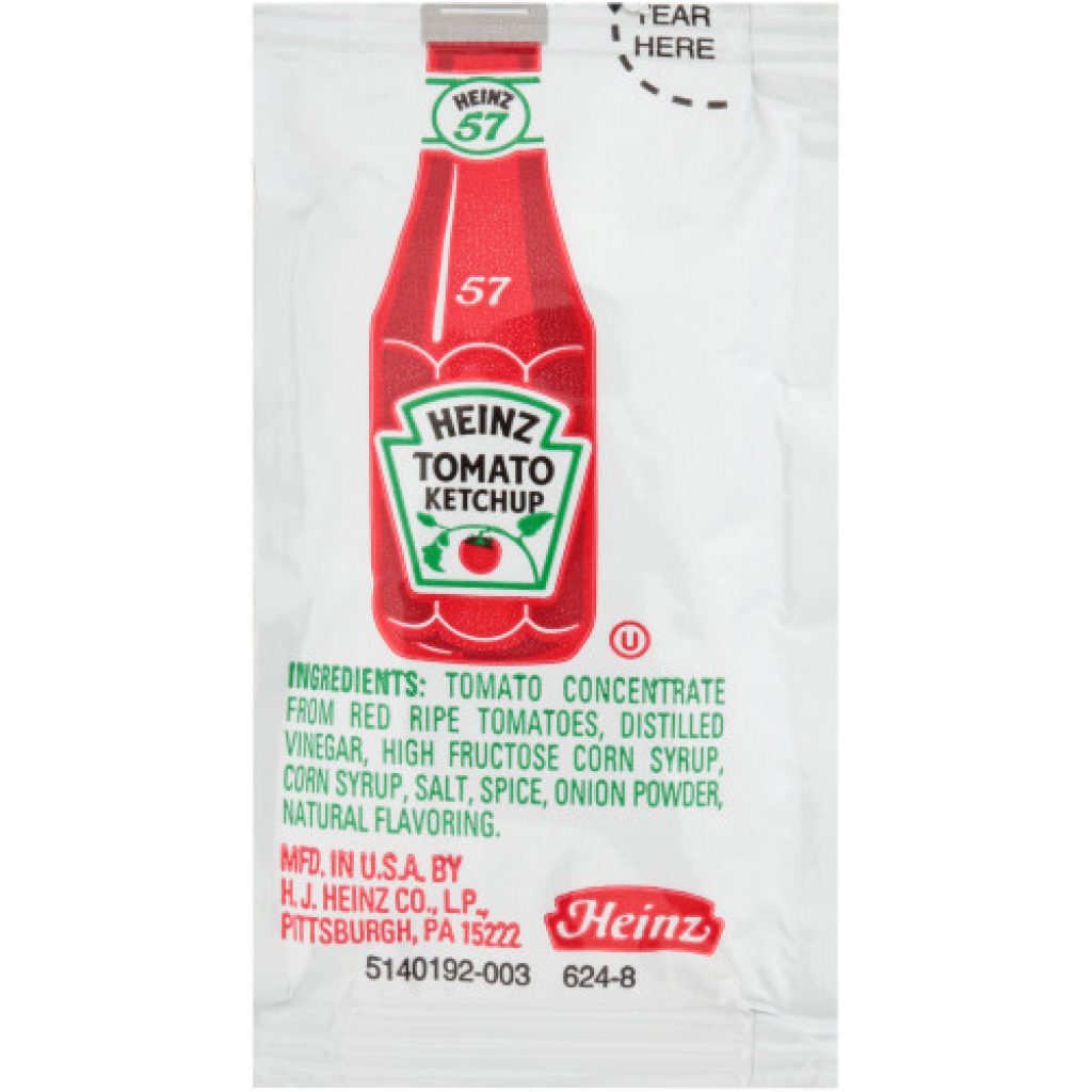 Ketchup Portion Packet