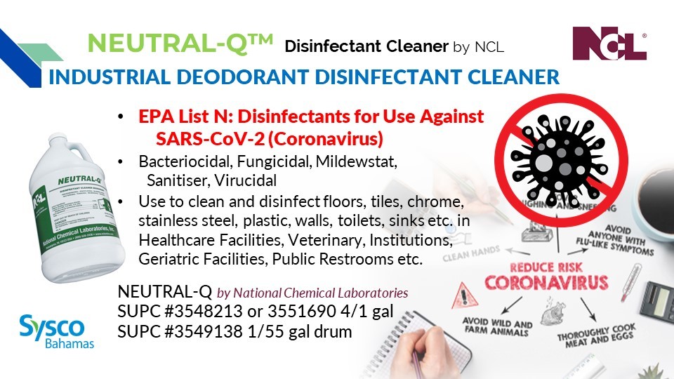 ncl covid19 products_Page_3 ncl professional cleaning products