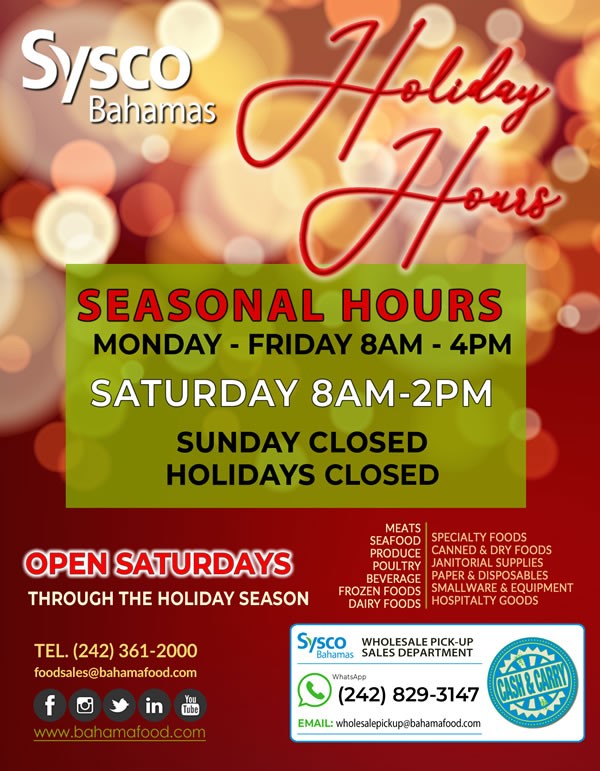New Seasonal Hours New Seasonal Hours