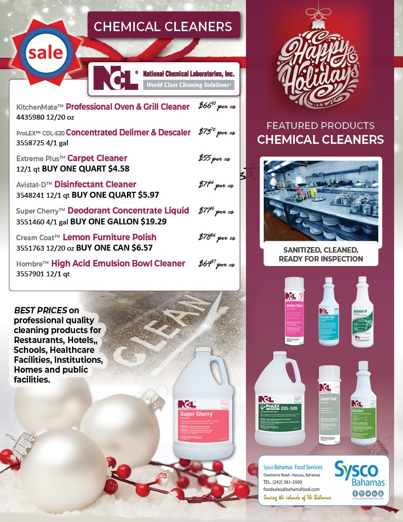 Chemical Cleaners Sale