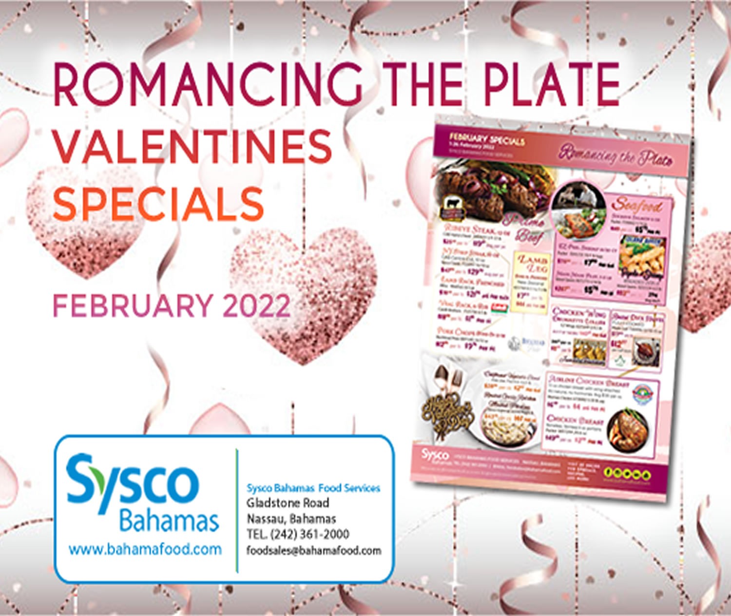 Romancing the Plate ~ Sweet Deals for Vday