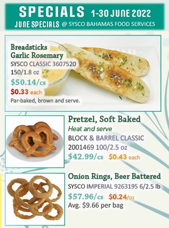 Specials & Sales