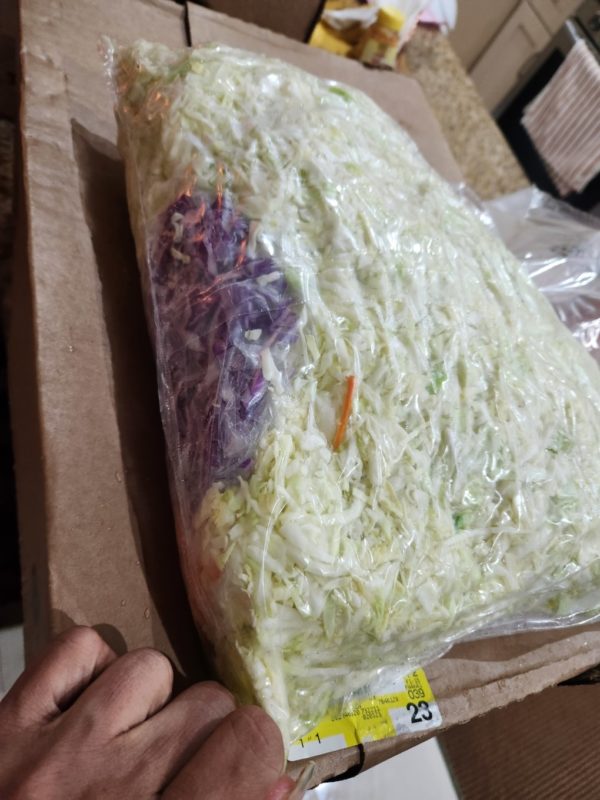 Shredded Cabbage Greens
