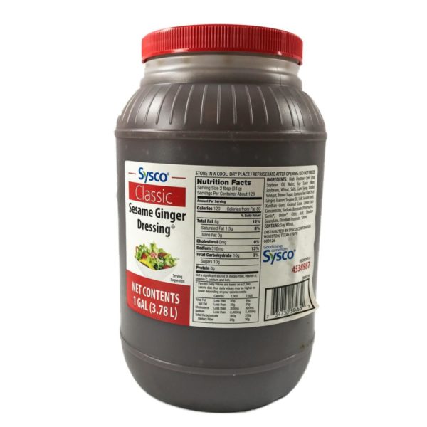 Ginger Sesame Salad Dressing