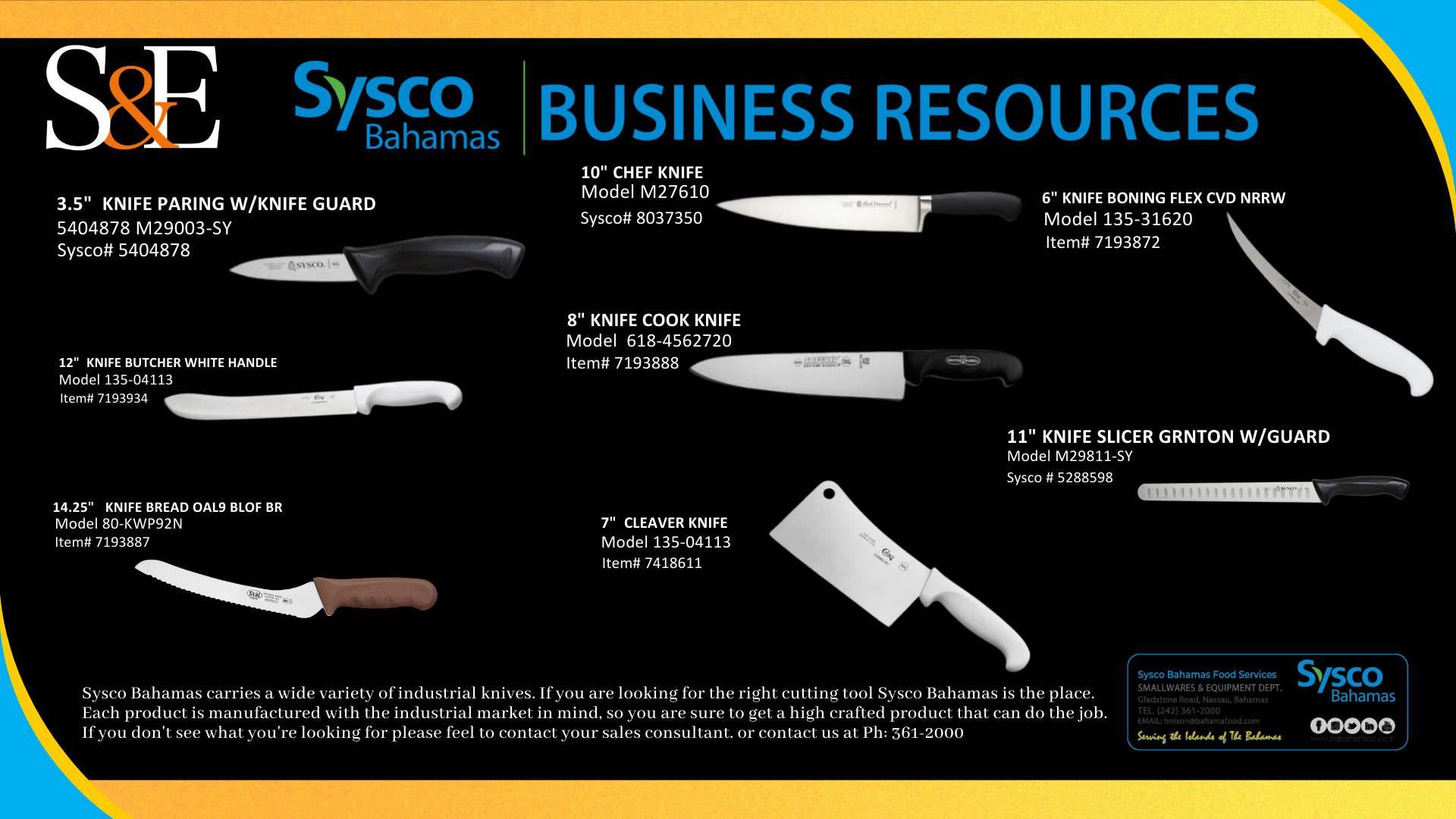 banner2 s&e knives Home