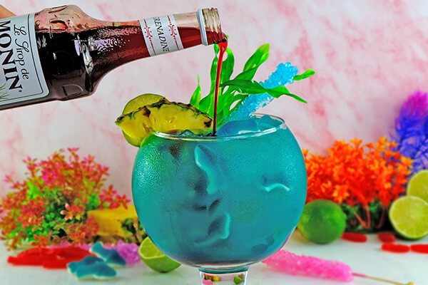 monin fishbowl drink